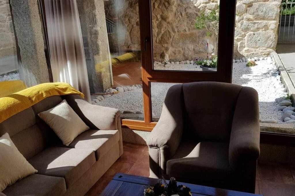 Casa Cuadrantecasa De Piedra En Playa De Carnota Villa Pedrafigueira Exterior photo